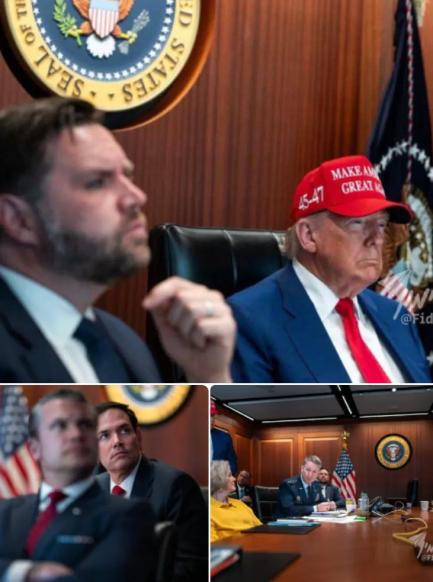 - يتواجد  ترامب ونائبه حالياً في غرفة العمليات بالبيت الأبيض