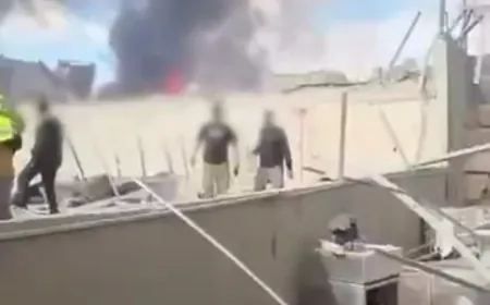 بالفيديو إصابة 20 مستوطناً على الأقل نتيجة سقوط الصاروخ الإيراني في "بيت شيمش" قبل قليل