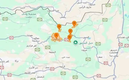 تسلل مسيرات الى شمال اسرائيل