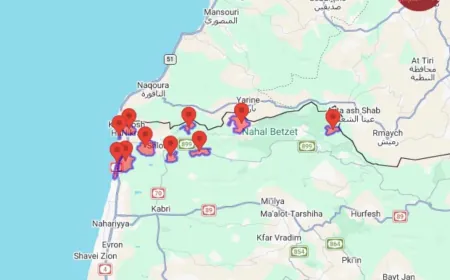 صفارات الإنذار تدوي في الجليل الغربي تحسبا لتسلل مسيرة