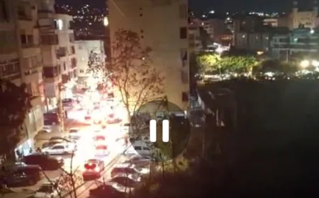 بالفيديو السير شبه مغلق في الضاحية الجنوبية لبيروت