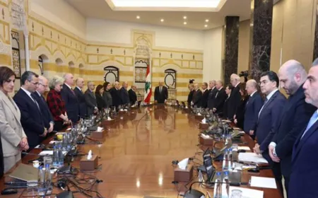 انتهاء جلسة مجلس الوزراء في بعبدا