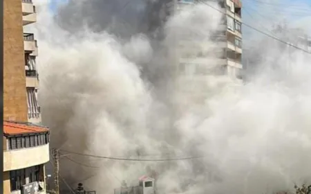 ٣ غارات إسرائيلية استهدفت الضاحية الجنوبية لبيروت(حي ماضي) تحديداً