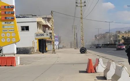 غارات اسراىيلية تستهدف منطقة دورس البقاعية