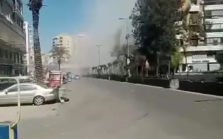 بالفيديو مزيد من المشاهد لحظة الاستهداف حي ماضي