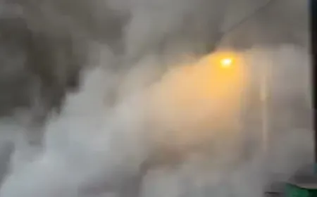 بالفيديو  مركز الجماعة الاسلامية في بستان الكبير - صيدا دمر بالكامل.