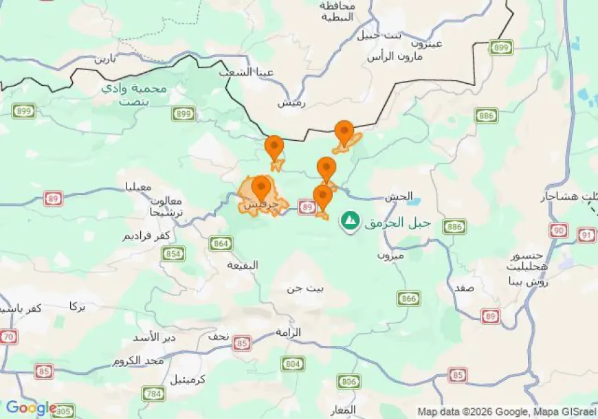 تسلل مسيرات الى شمال اسرائيل