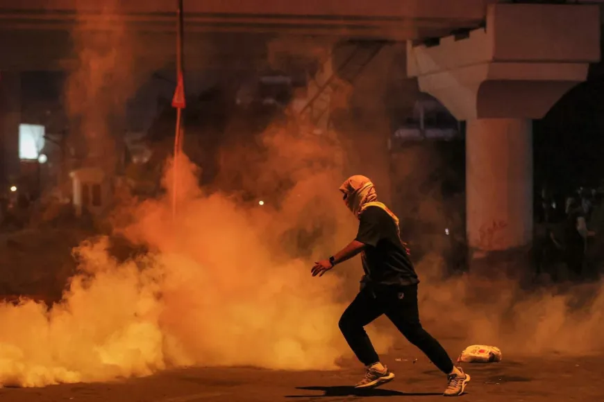 مواجهات بين المتظاهرين والقوات الأمنية قرب المنطقة الخضراء ببغداد