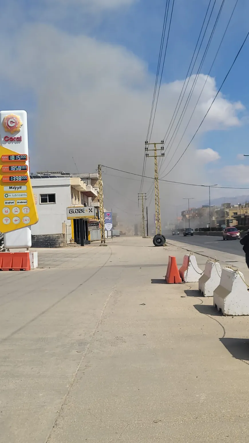 غارات اسراىيلية تستهدف منطقة دورس البقاعية