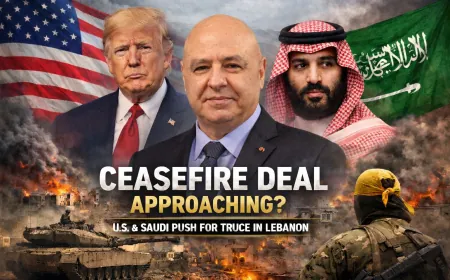 مراسل نيوز: تحرّك أميركي–سعودي برعاية جوزيف عون يمهّد لوقف إطلاق النار فجراً