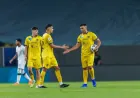 خلاف بين لاعبي التعاون أثناء مباراة القادسية