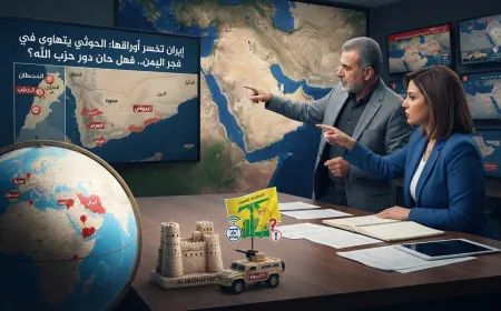 إيران تخسر أوراقها: الحوثي يتهاوى في "فجر اليمن".. فهل حان دور حزب الله؟