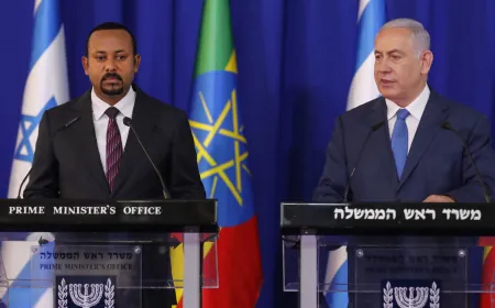 إثيوبيا وإسرائيل تبحثان تعزيز التعاون الثنائي والقضايا الإقليمية