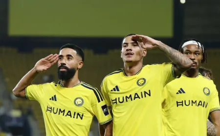 النصر يحقق فوزاً كبيراً على نيفتشي ويحتفل بطريقة وطنية