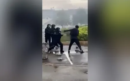 بعد 4 أسابيع من احتجاجات الطلاب.. إصابات مراهقين في الاحتجاجات الفرنسية تثير تساؤلات حول أسلحة الشرطة
