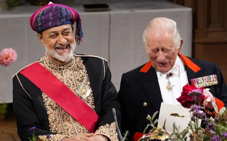 قرأه بالعربية.. الملك تشارلز يقتبس بيت شعر باستقبال سلطان عُمان