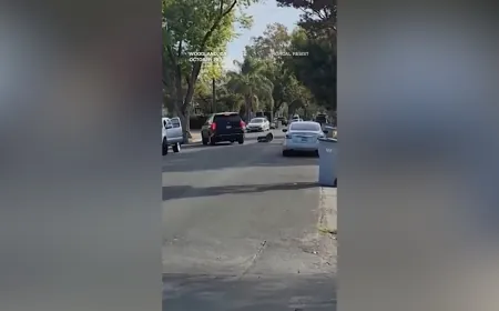 فيديو يوثق لحظة دهس رجل من قبل سيارة خلال عملية أمنية
