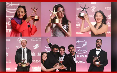 مصر.. جوائز الدورة الـ9 من مهرجان الجونة