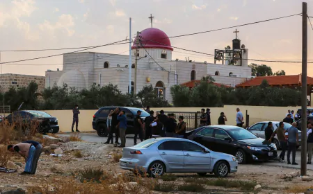 شاهد عيان يروي تفاصيل هجوم مسلح على كنيسة في الأردن أسفر عن سقوط قتلى