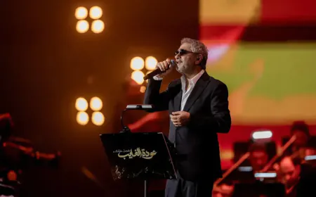فضل شاكر يعود للعروض الحية بحفل جديد في أبوظبي