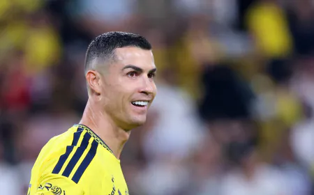 رونالدو يحتفي بالذكرى 71 لتأسيس النصر