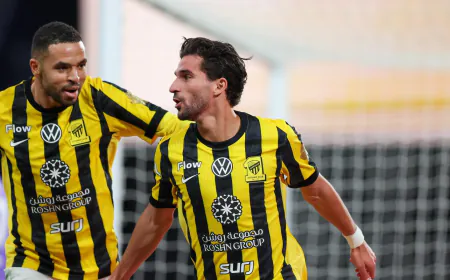 عوار يسجل هدفاً تاريخياً مع الاتحاد في دوري الأبطال الآسيوي