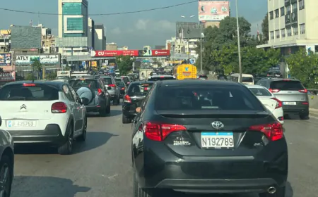 تعطل مروري حاد على أوتوستراد جونيه الساحلي باتجاه بيروت