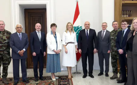 الرئيس اللبناني: الاعتداءات الإسرائيلية تعرقل تطبيق اتفاق الإطار