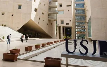تنافس حاد في الانتخابات الطلابية بجامعة القديس يوسف