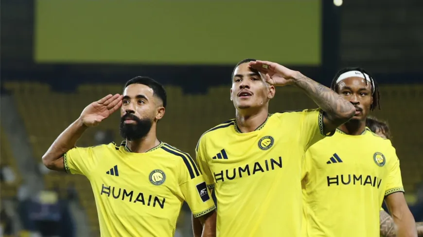 النصر يحقق فوزاً كبيراً على نيفتشي ويحتفل بطريقة وطنية