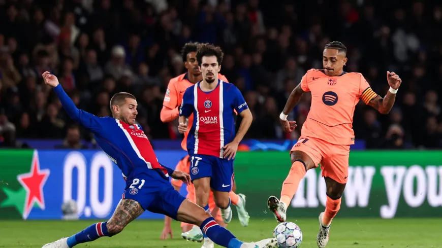باريس يسحق برشلونة برباعية في دوري الأبطال
