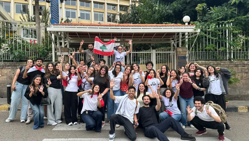 حركة طالب تحقق فوزاً في انتخابات جامعة القديس يوسف الطلابية